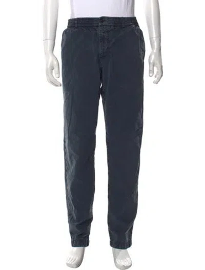 Pre-owned White Sand Pants In Blue