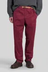 White Sand Pants In Red