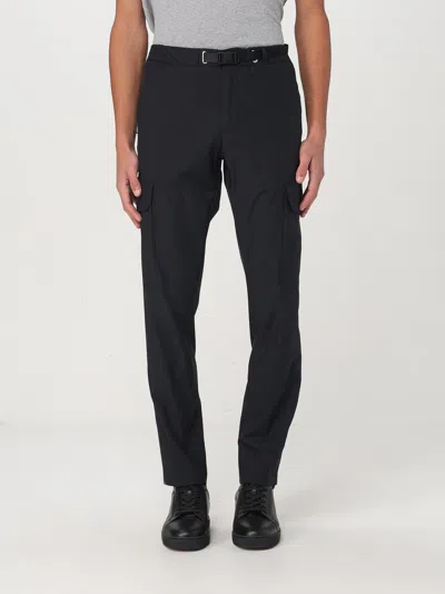White Sand Pants In Black