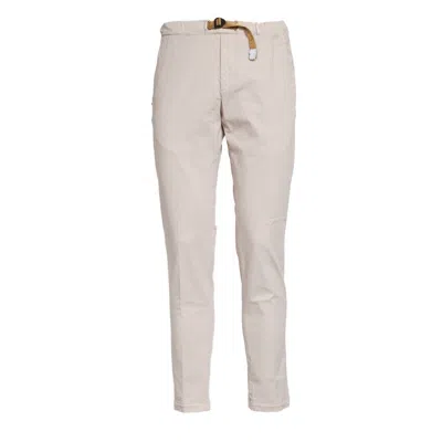 WHITE SAND PIMA COTTON LONG PANTS