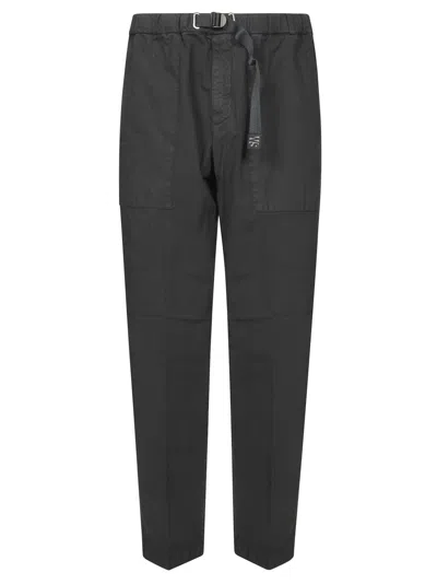White Sand Ripstop Mini Trousers For Men In Black
