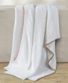 White Sand Sahara Cozy Throw, 50" X 70" In Terracotta