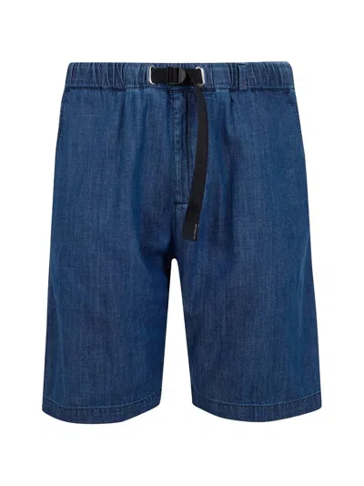 White Sand Short Bermuda Trousers In Blue