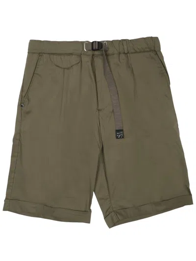 White Sand Shorts Con Cintura In Green