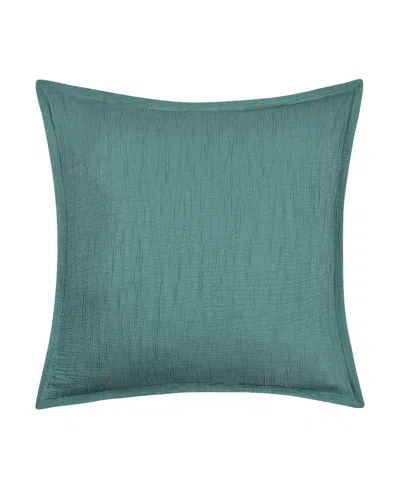 White Sand South Seas Sham, European In Teal