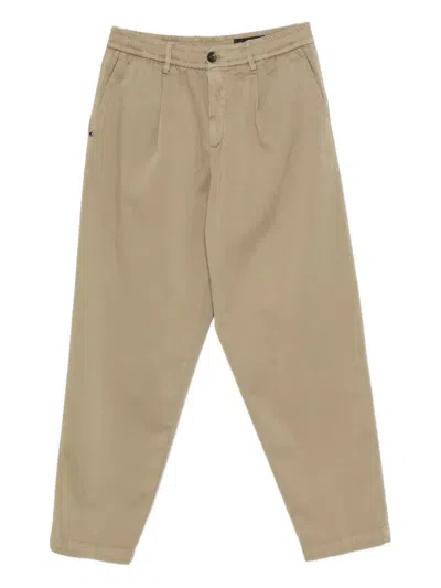 White Sand Steve Trousers In Neutral
