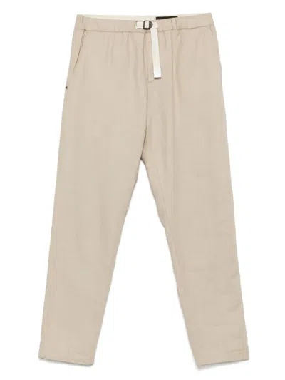 WHITE SAND STRAIGHT TROUSERS