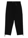 White Sand Hose Mit Tapered-bein In Black