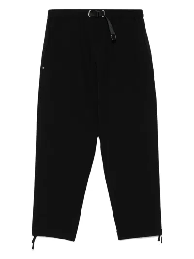 White Sand Hose Mit Tapered-bein In Schwarz