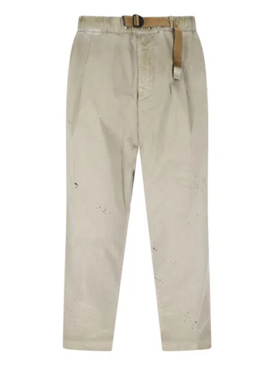 White Sand Trousers In Beige