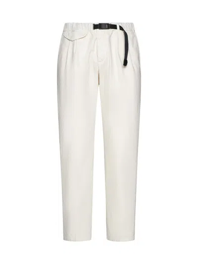 White Sand Trousers In Beige