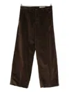 White Sand Trousers Blacks And Greys In Brown