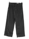 White Sand Trousers Blacks And Greys In Black
