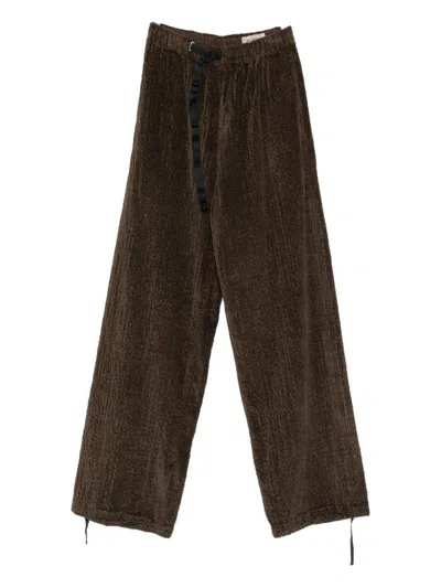 WHITE SAND WHITE SAND TROUSERS BROWN