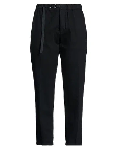 White Sand Woman Jeans Black Size 4 Cotton, Elastane