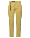 White Sand Woman Pants Lime Green Size 00 Cotton, Elastane In Green