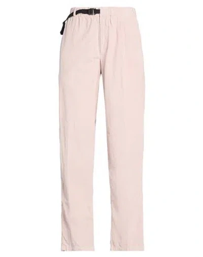 White Sand Woman Pants Antique Rose Size 0 Cotton, Tencel In Pink