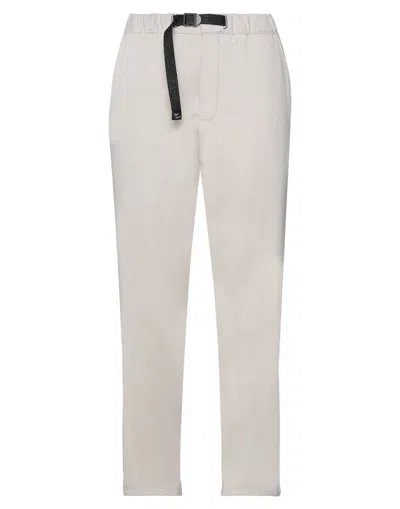 White Sand Woman Pants Beige Size 2 Polyester, Viscose, Elastane