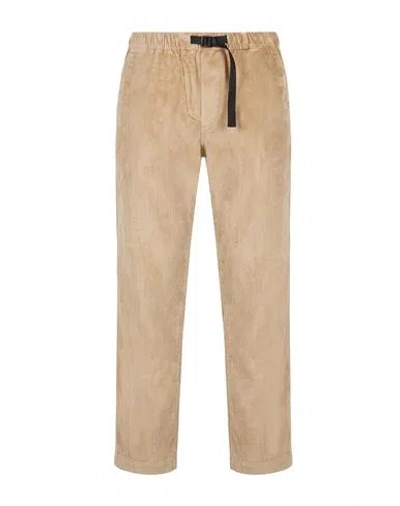White Sand Woman Pants Beige Size 4 Viscose, Cotton, Polyester, Elastane