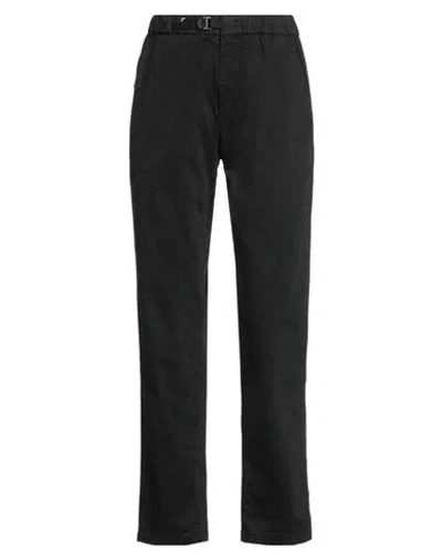 White Sand Woman Pants Black Size 00 Cotton, Elastane