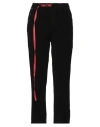 White Sand Woman Pants Black Size 00 Cotton, Elastane