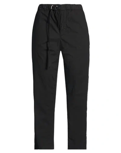 White Sand Woman Pants Black Size 4 Cotton