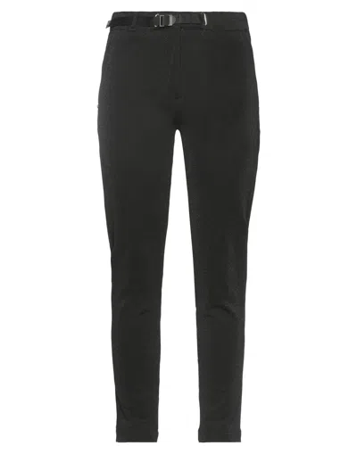 White Sand Pants In Black