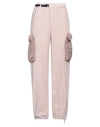 White Sand Woman Pants Blush Size 6 Cotton In Pink