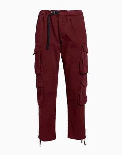 White Sand Woman Pants Brick Size 0 Cotton, Elastane In Brown