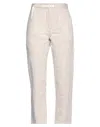 White Sand Pants In Beige