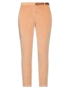 White Sand Woman Pants Camel Size 6 Cotton, Modal, Polyester, Elastane In Beige