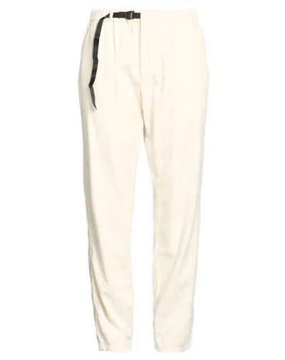 White Sand Woman Pants Cream Size 2 Cotton, Viscose, Wool