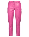 White Sand Woman Pants Fuchsia Size 8 Polyester, Polyurethane In Pink