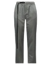 White Sand Woman Pants Grey Size 0 Cotton, Silk In Grey