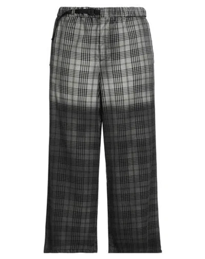 White Sand Woman Pants Grey Size 6 Polyester, Viscose, Elastane In Black