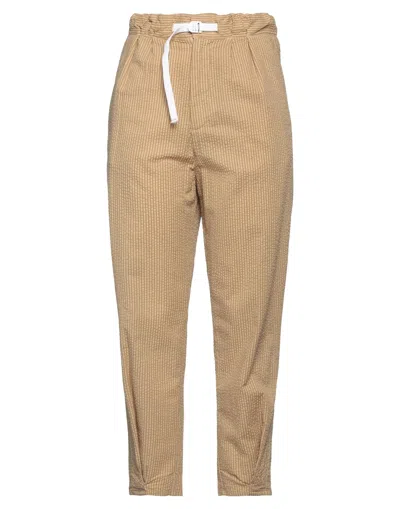 White Sand Pants In Beige