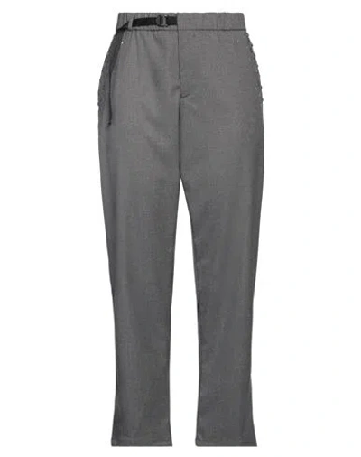 White Sand Woman Pants Lead Size 3 Polyester, Viscose, Elastane In Grey