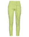 White Sand Pants In Green