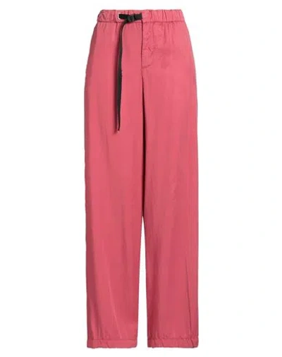 White Sand Woman Pants Magenta Size 6 Lyocell In Purple