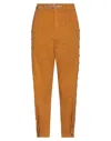 White Sand Pants In Yellow