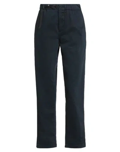 White Sand Woman Pants Midnight Blue Size 0 Cotton, Elastane