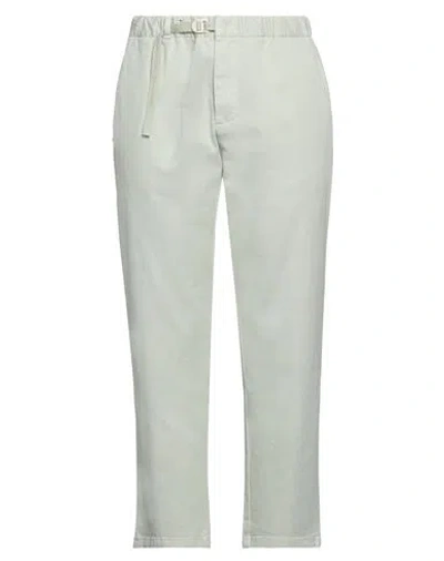 White Sand Woman Pants Sage Green Size 0 Cotton, Elastane