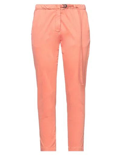 White Sand Pants In Pink
