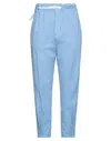White Sand Pants In Blue