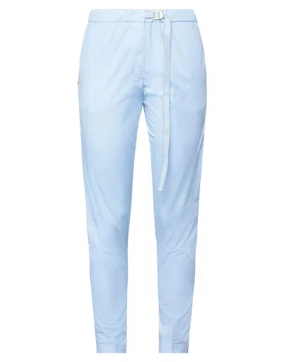 White Sand Pants In Blue
