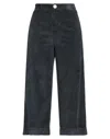 White Sand Woman Pants Slate Blue Size 8 Cotton, Modacrylic, Polyamide In Blue