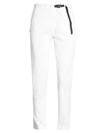 White Sand Woman Pants White Size 8 Lyocell, Cotton, Elastane