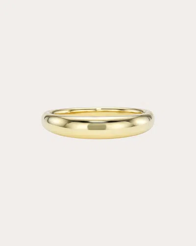 White/space Women's Bubble Band Ring In Gold