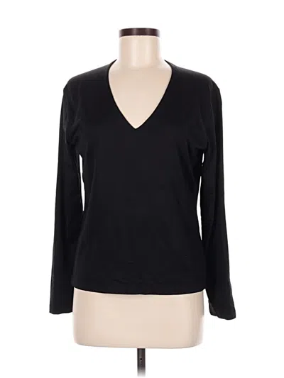 Pre-owned White Stag 3/4 Sleeve T-shirt In Black
