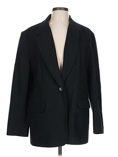 Pre-owned White Stag Blazer Jacket In Black